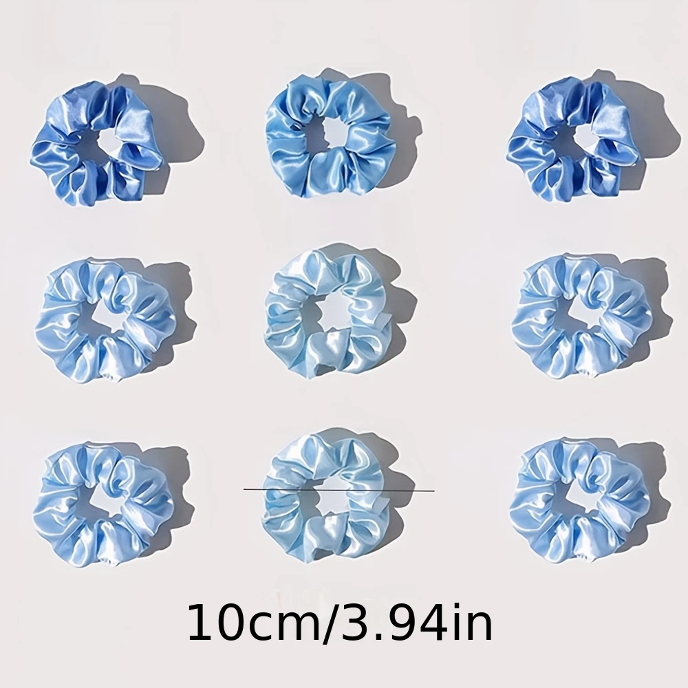 10 قطع من ربطات الشعر الكبيرة - مجموعة إكسسوارات الشعر النسائية الأنيقة، مثالية للحفلات غير الرسمية، موسم العودة إلى المدرسة، عيد الميلاد