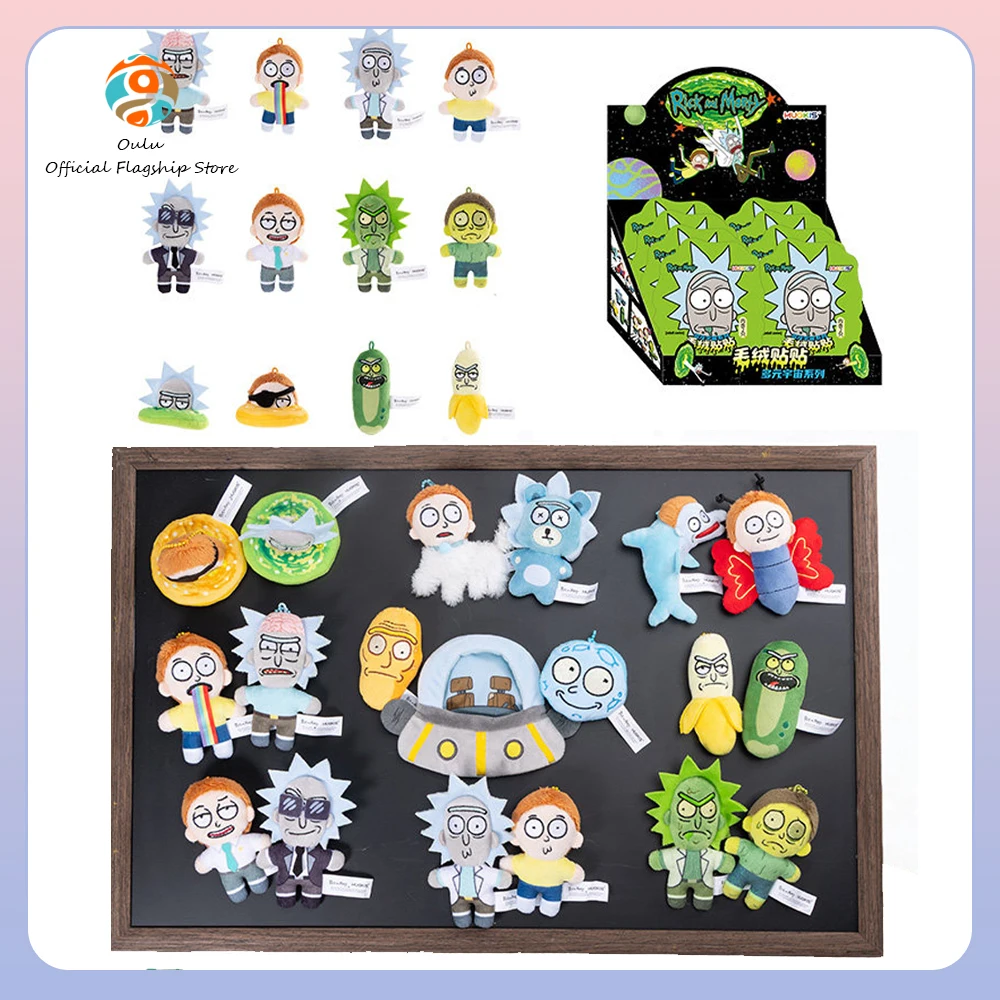 

New Genuine Rick And Morty Multiverse Series Mystery Box Rick And Morty Blind Box Keychain Bag Charm Mini Doll Ornament Gift Toy