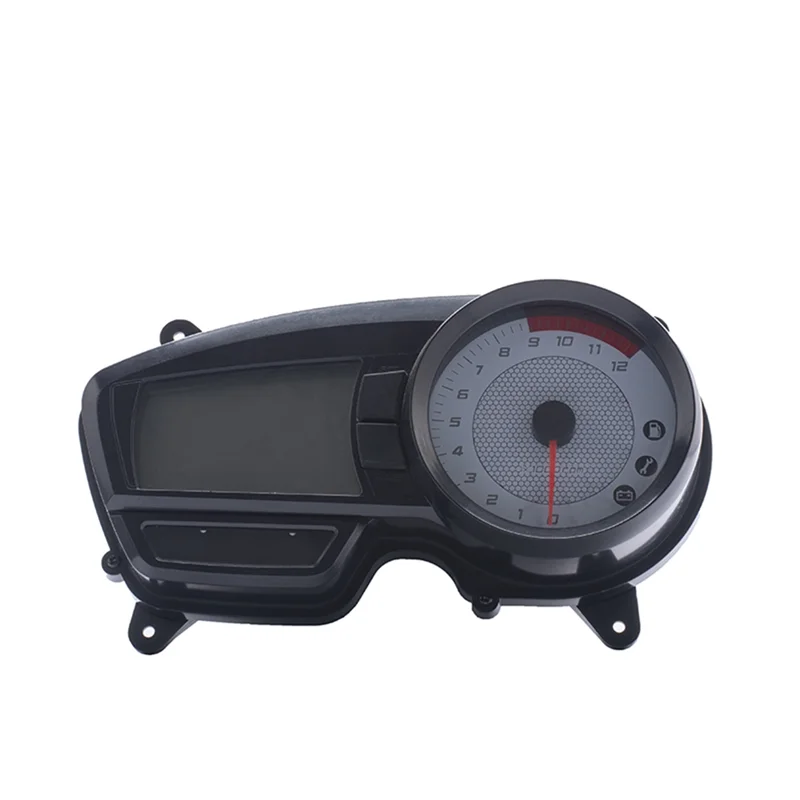 Velocímetro liso para motocicleta, odómetro Digital LCD, tacómetro para TVS Apache RTR 160 180 TVS160 TVS180 2008 2009 2010