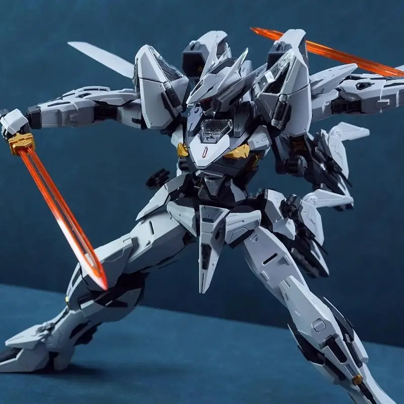 ชุดประกอบโมเดลพลาสติก Robox Animation Mg 1/100 Bailu (Air Combat Custom) พร้อมโครงสร้างภายในโลหะผสม - ของเล่นหุ่นยนต์แอคชั่นฟิกเกอร์
