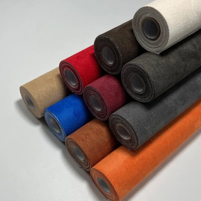 30x150cm Wildleder-Stoff Selbstklebend für Auto-Innenausstattung, Türverkleidung, Werkbank, DIY-Modifikation, Klebeband – Detail 6