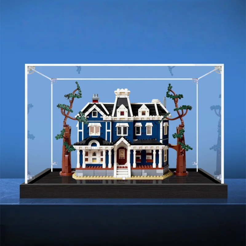 2026Exquisite 3mm Dustproof Display Box For Lego 11370 The Creel House Display Case Storage Box Organizer(lego Set Not Included)