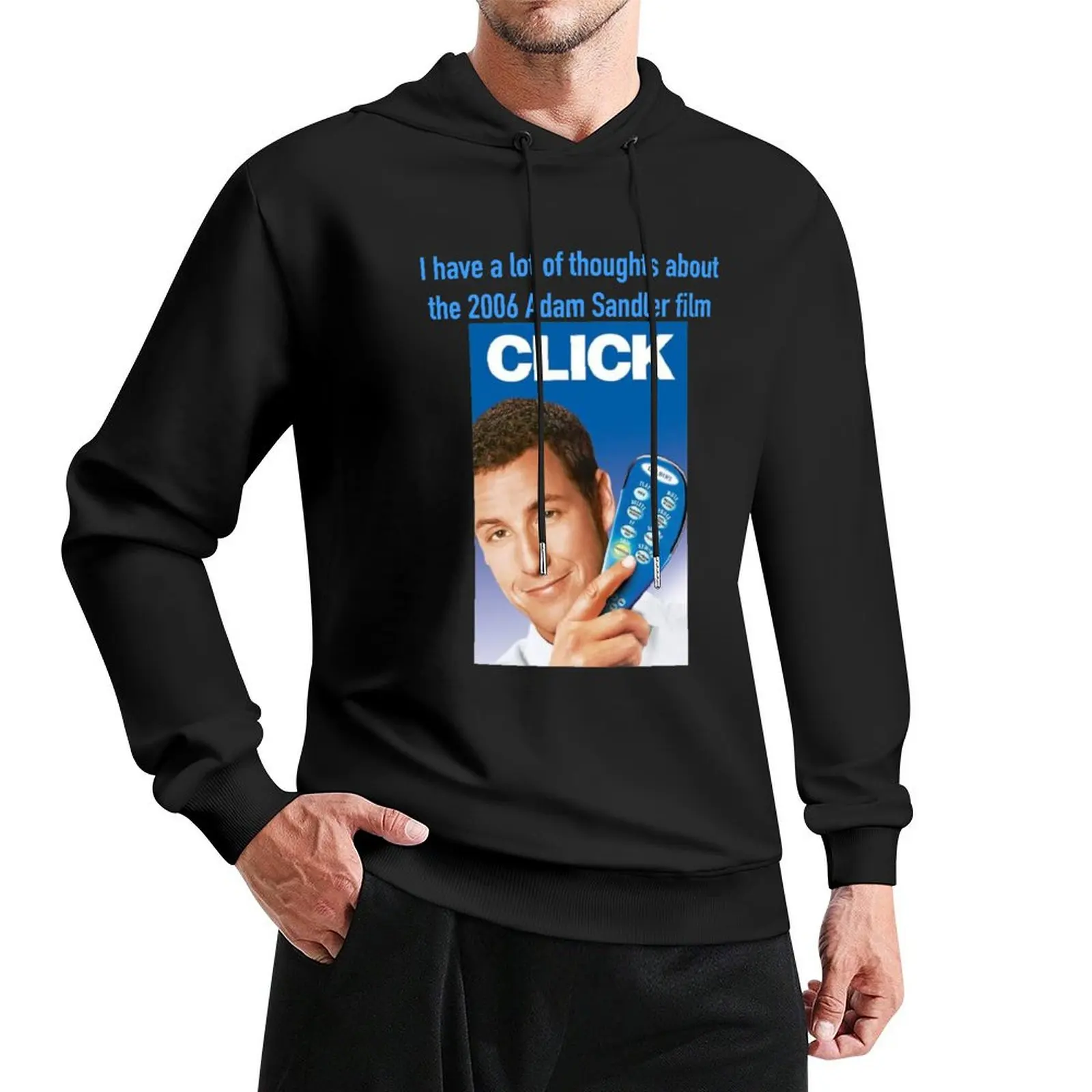 

Click Thoughts Pullover Hoodie men's clothing autumn clothes mens hoodies