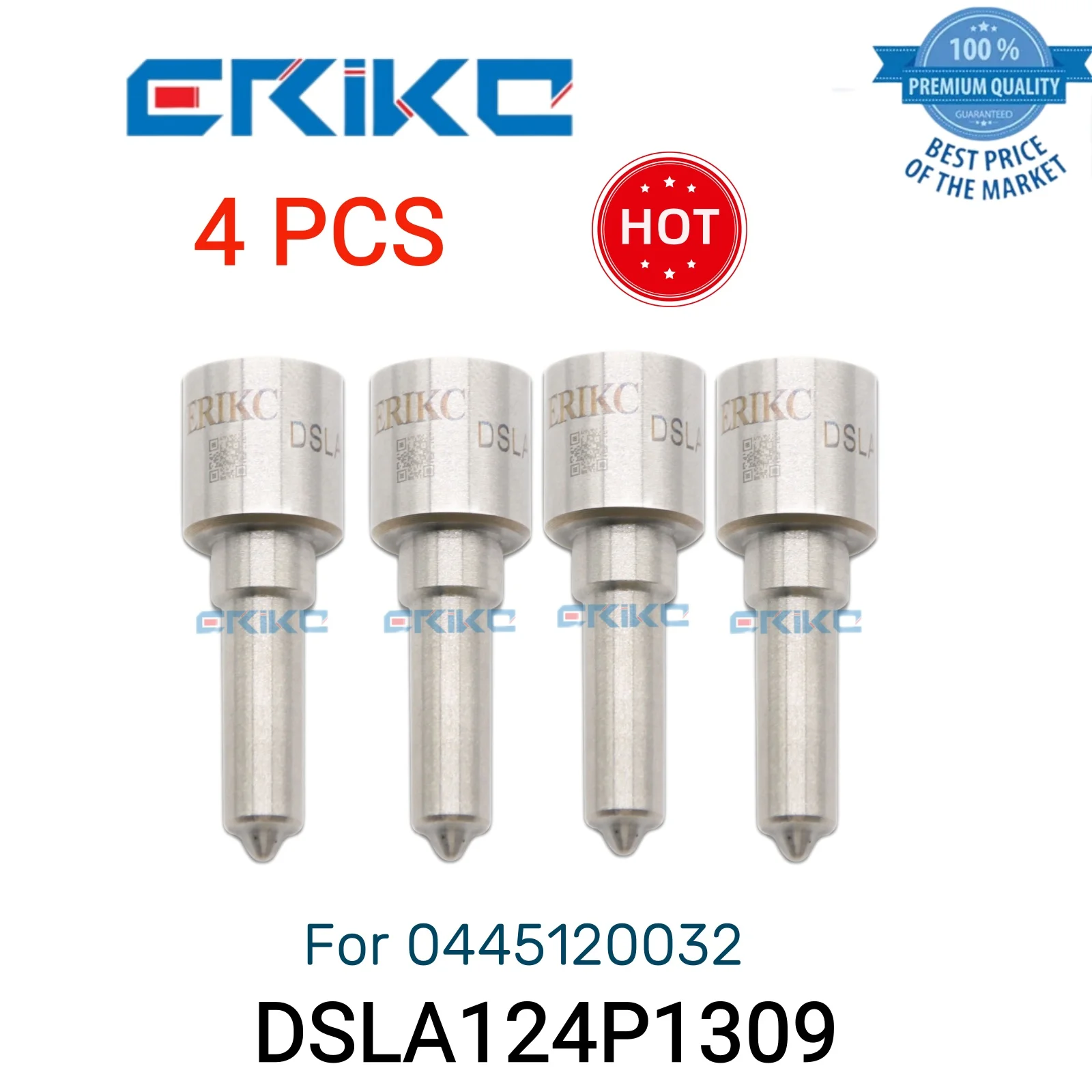 

4 PCS DSLA124P1309 Diesel Injector Nozzle DSLA 124 P 1309 Sprayer Nozzle DSLA 124P1309 Diesel Engine Nozzle fit for 0445120032