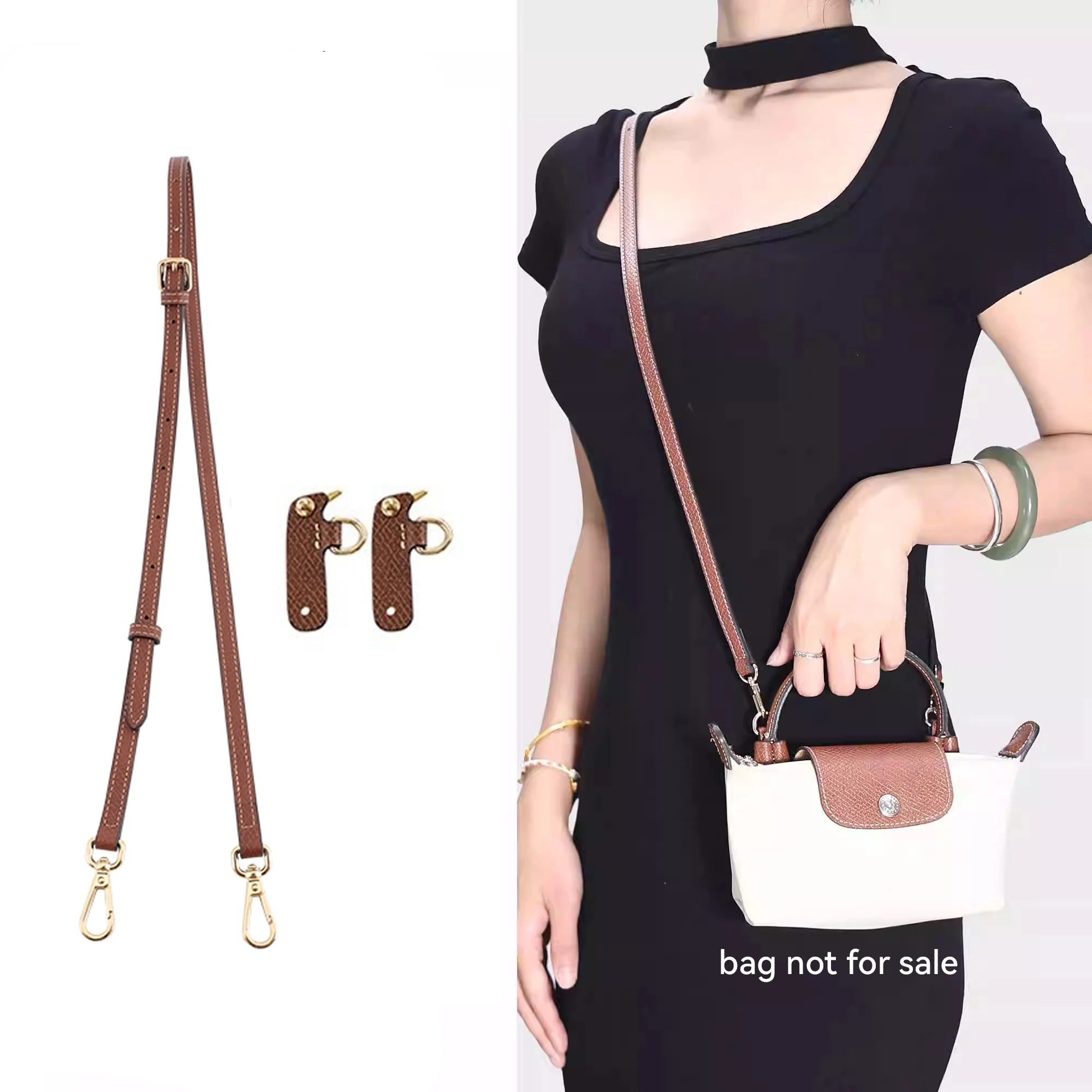 

Shoulder Strap for Longchamp Strap Mini Mocha Terra Mini Bag Strap Bag Belt Crossbody Bag Transformation Accessories