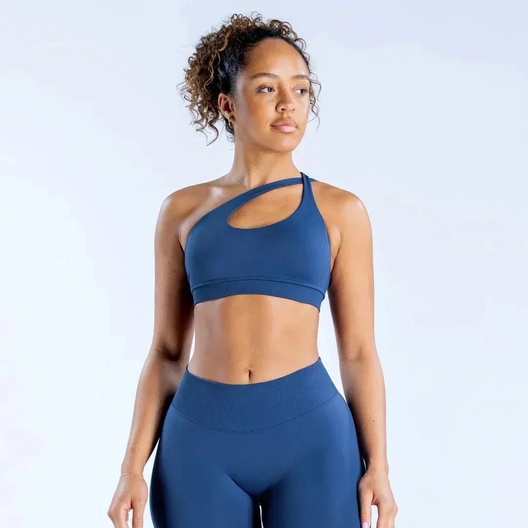 

DF Impact Asymmetric Sports Bra Running Yoga Bra Extinction High Elastic Women Clothing Bra for Women