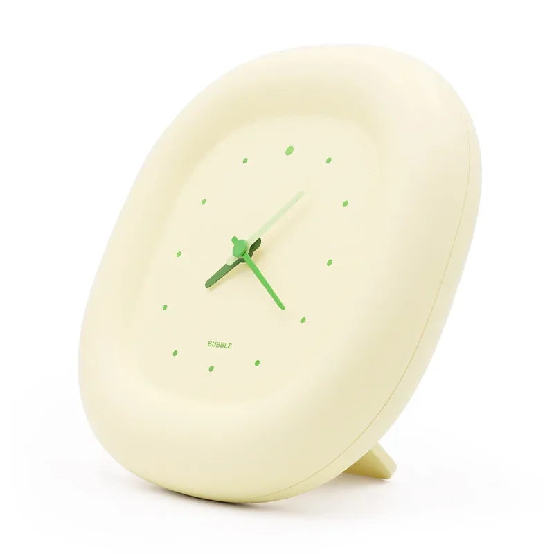 Bubble Clock Wall Simple New Living Room Bedroom Silent For Home Decoration Quartz Needle Self Adhesive Hanging Watch
