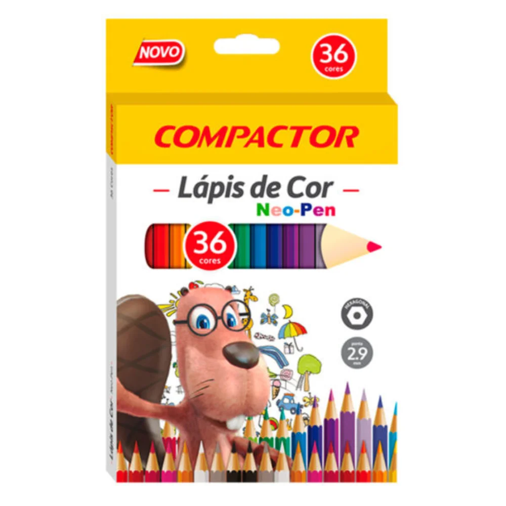 Color Pencils Neo Pen 36 Colors COMPACTOR