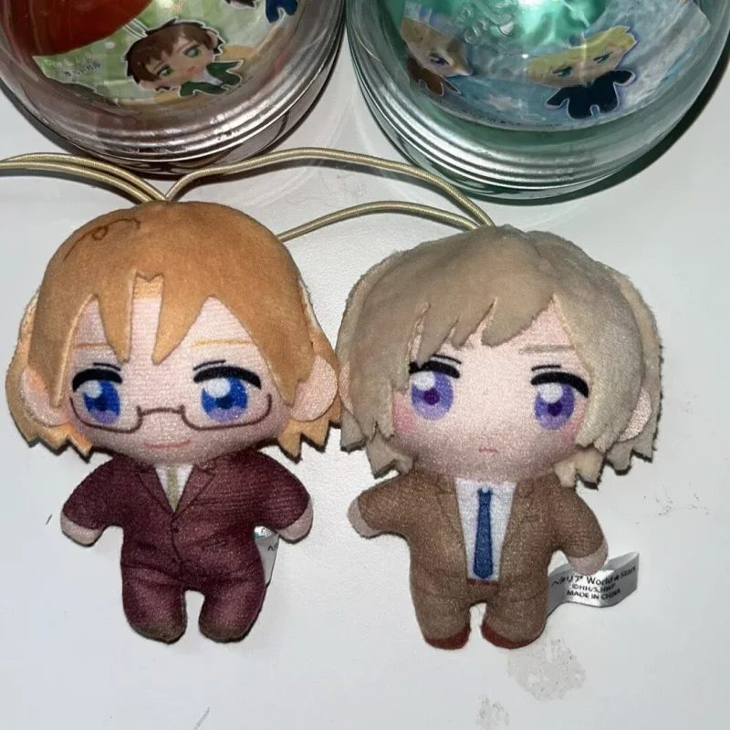 In Stock 8cm Hetalia Axis Powers Mini Plush Doll Matthew Williams Elizaveta Hedervary Netherland Spain Stuffed Toy For Anime Fan