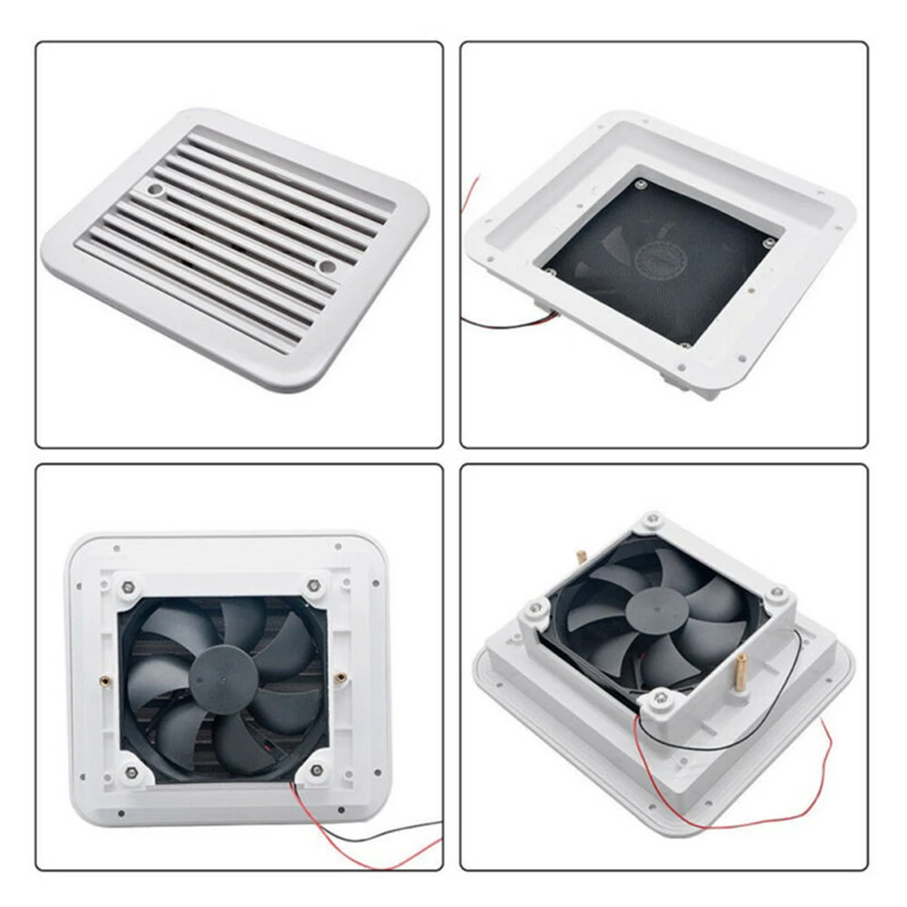 Copertura di ventilazione dell'aria di scarico Ventilatore Condotto di presa d'aria laterale Estrattore di uscita dell'aria a soffitto Caravan Camper RV Camper Van