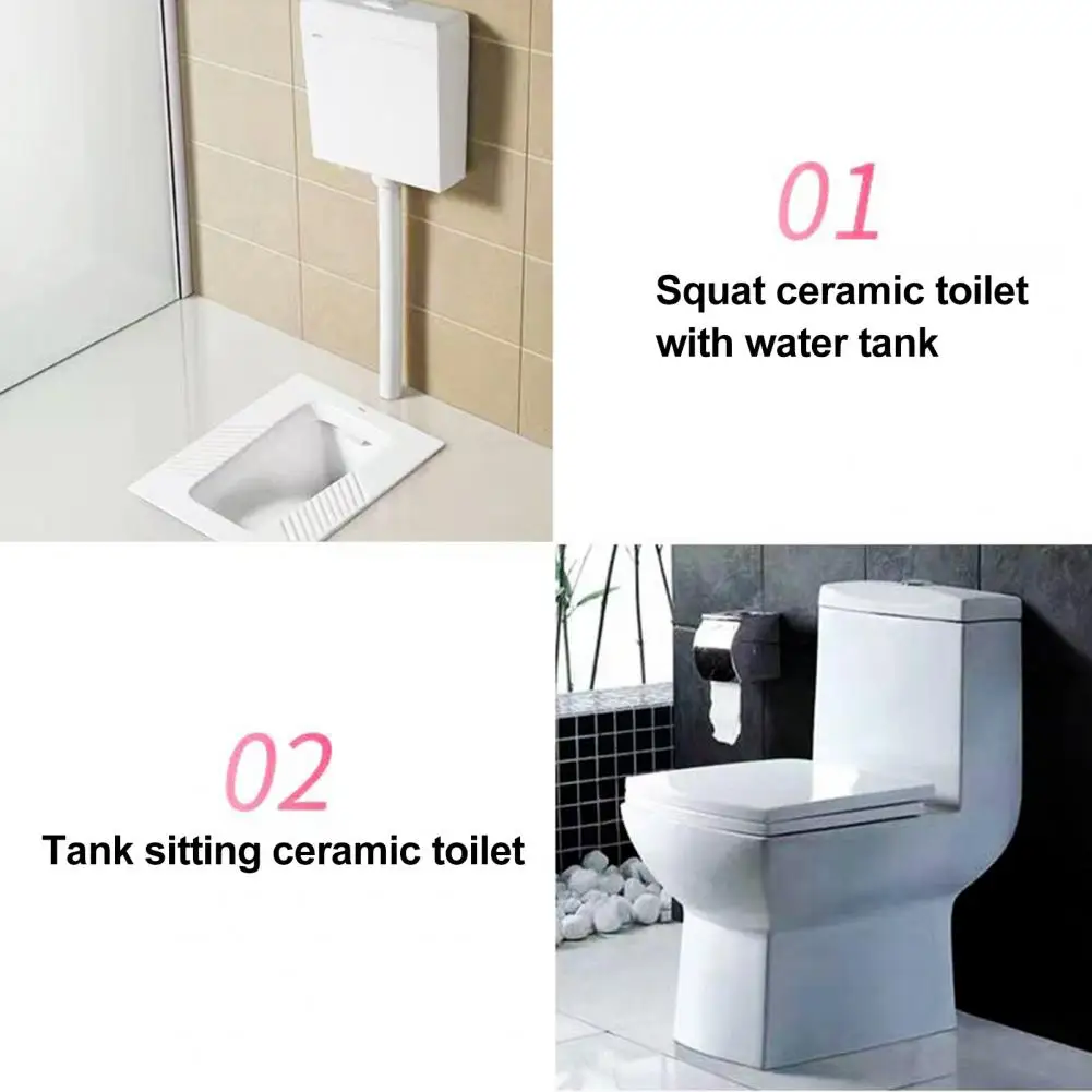 Toilet Tank Tablet Stain-resistant Toilet Tablet Automatic Toilet Tank Cleaner Tablets for Long-lasting Deodorizing Two-color