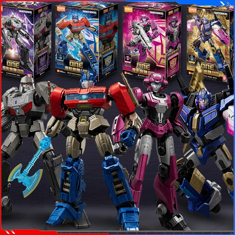 오리지널 Blokees Transformers: One Anime Figure Megatron Sentinel Prime 액션 피규어 클래식 클래스 Elita One Decor 생일 선물