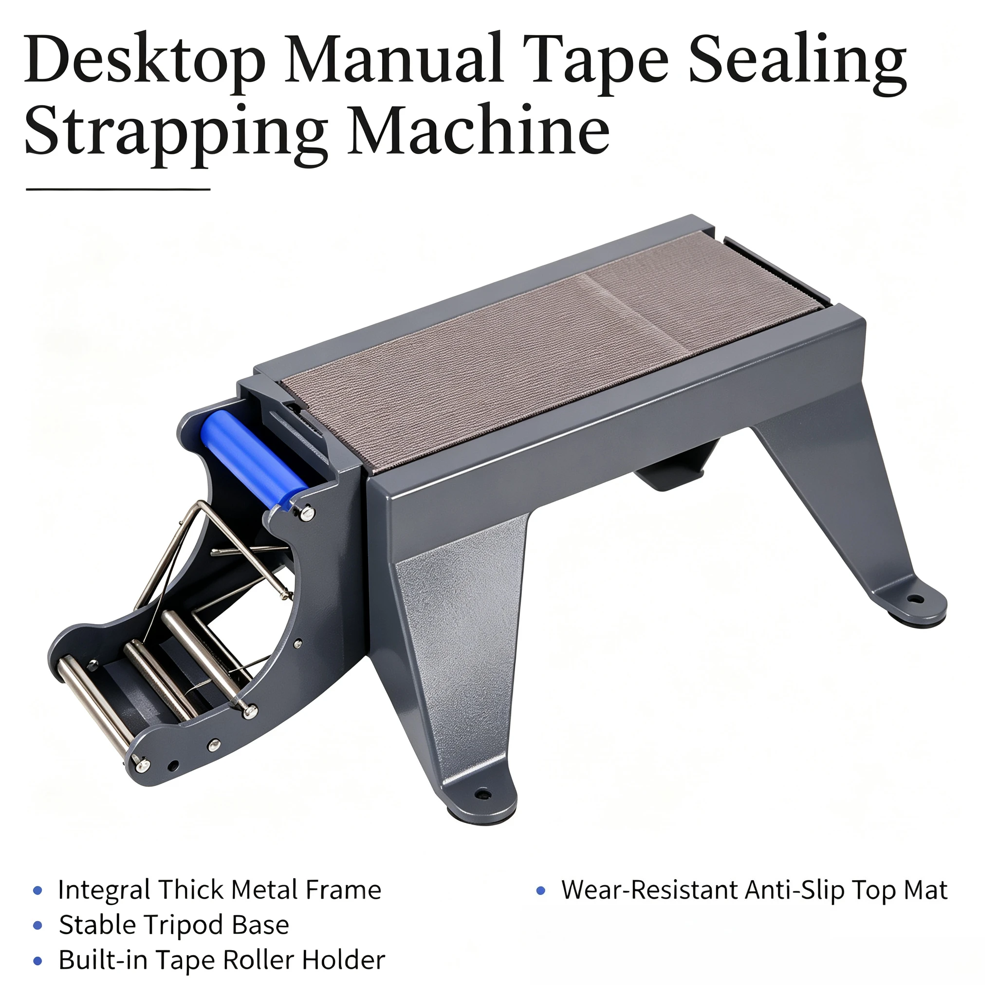 Manual Desktop Tape Dispenser With Cutter Carton Sealing Adhesive Tape Machine For Express Box Packing And Tape Wrapping Use
