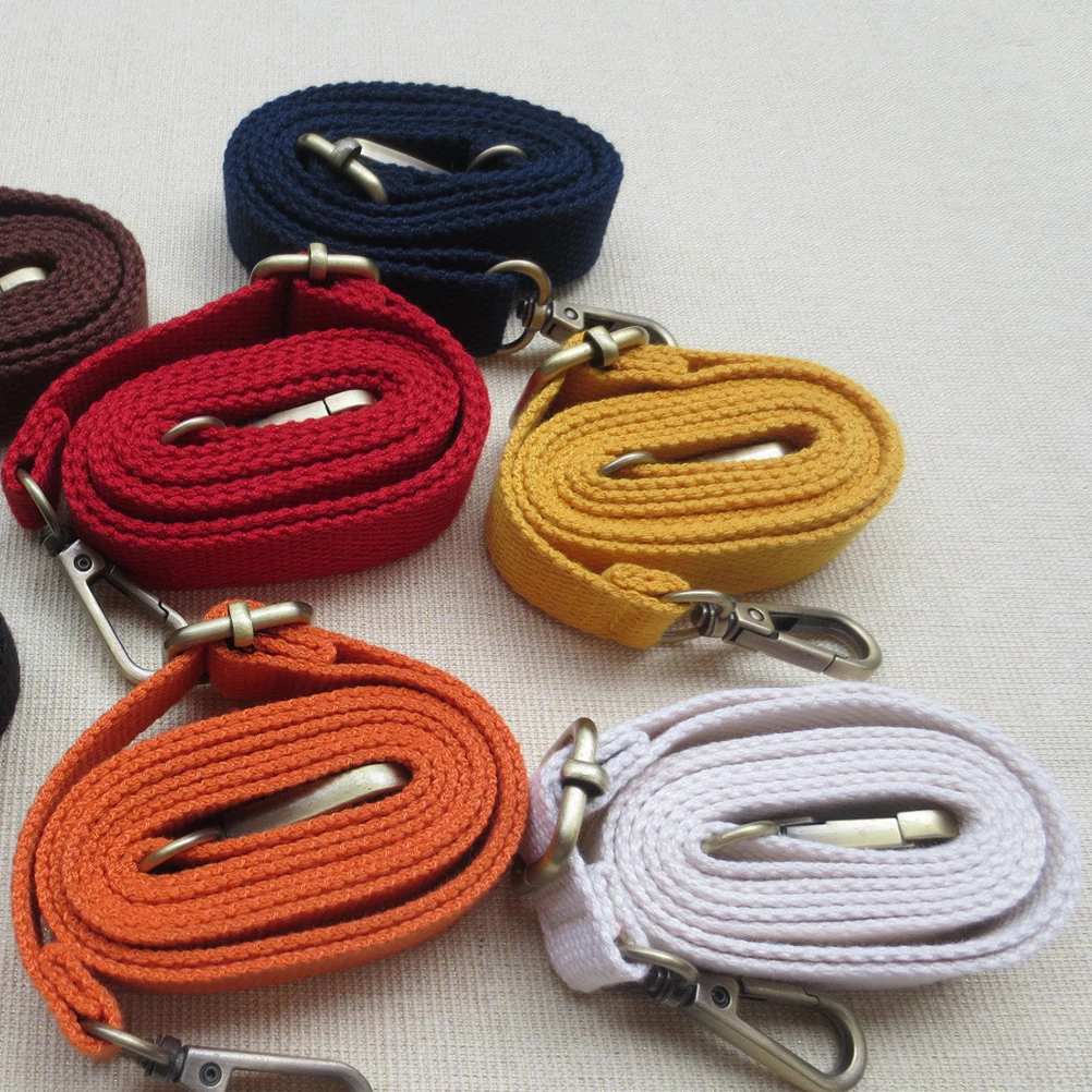 

Universal 130cm Replacement Shoulder Strap for Women Bags Adjustable Crossbody Messenger Gym Bag Accessories White Color