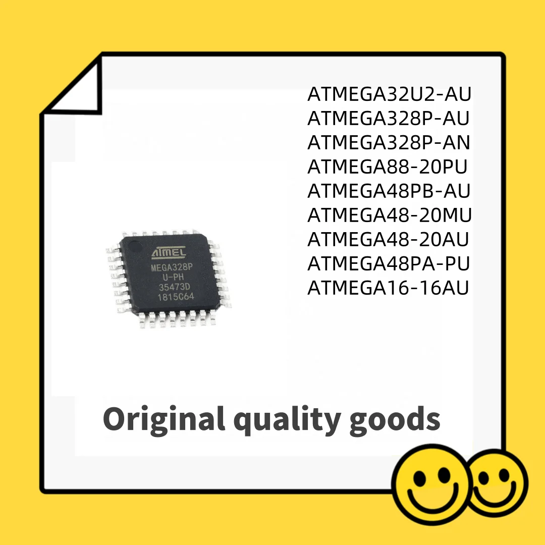 ATMEGA32U2-AU ATMEGA328P-AU ATMEGA328P-AN ATMEGA88-20PU ATMEGA48PB-AU ATMEGA48-20MU ATMEGA48-20AU ATMEGA48PA-PU ATMEGA16-16AU