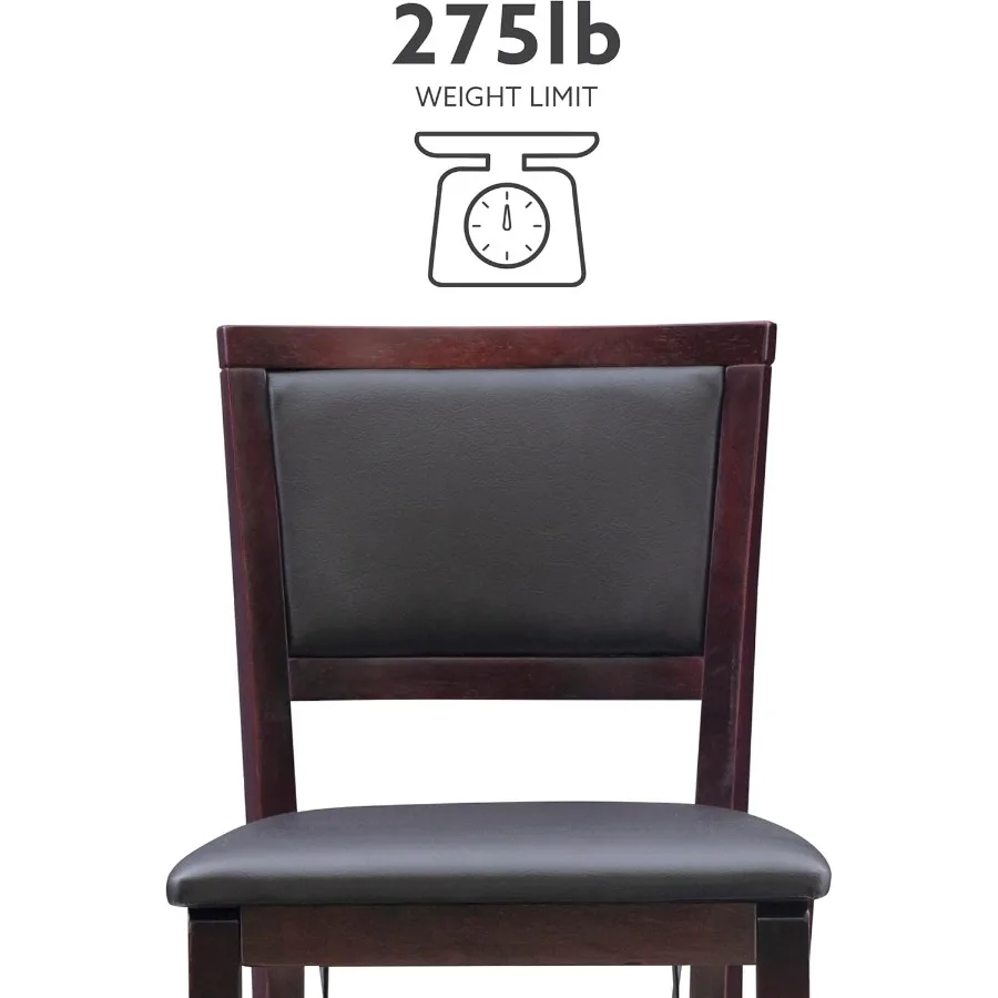 مقعد بار قابل للطي 24 بوصة، مقعد جزيرة المطبخ الدوار، ارتفاع قابل للتعديل، مقعد موفر للمساحة للمساحات الصغيرة، تصميم مدمج #4