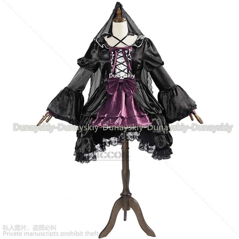 Puella Magi Madoka Magica Anime Cosplay fantasia para mulheres, Kaname Madoka, Akemi Homura, vestido Lolita, uniforme de festa de Halloween, terno adulto