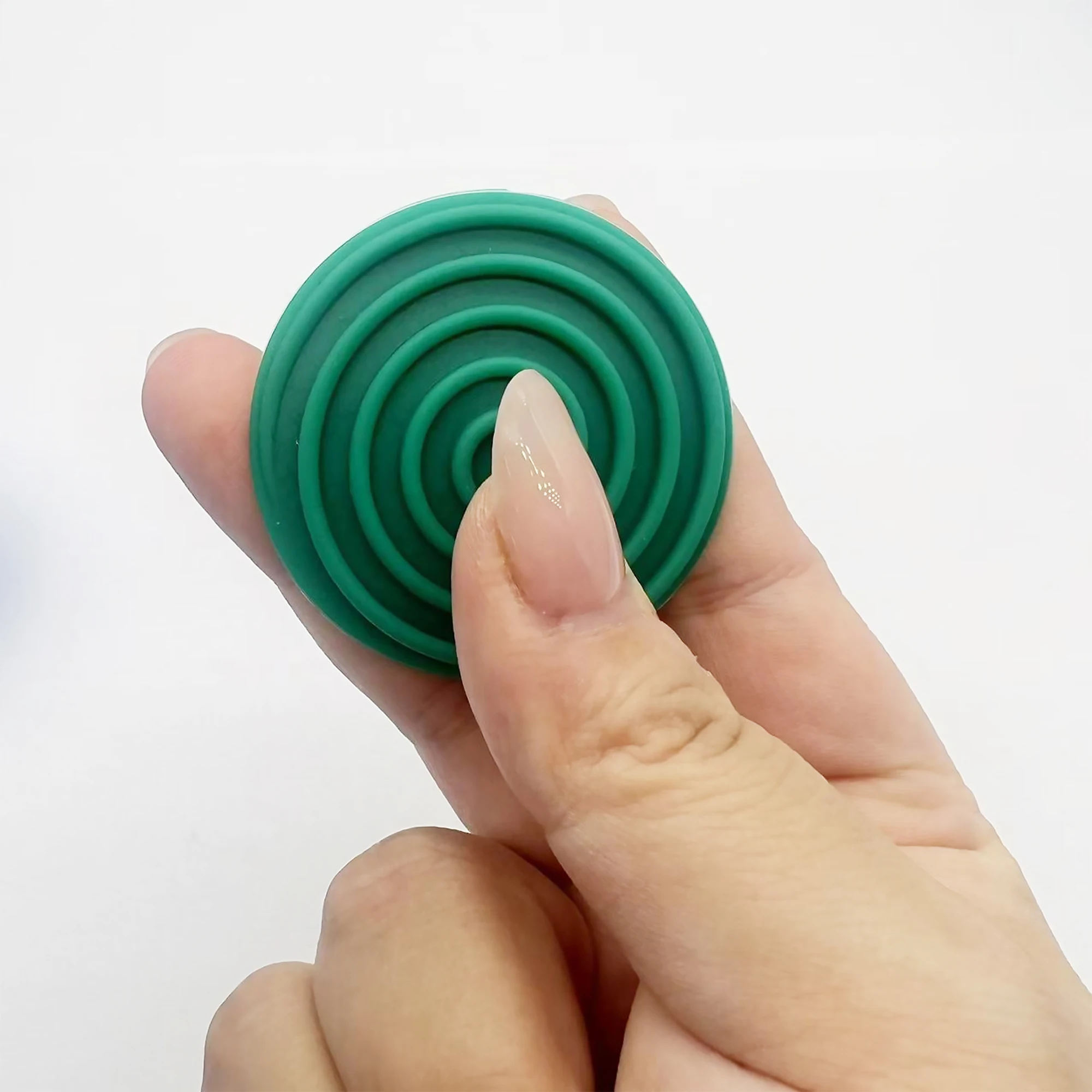 8 pçs sensorial brinquedos fidget silicone formas redondas texturizadas pedras de sucção autismo reconhecimento de cor espremer dedos massagem