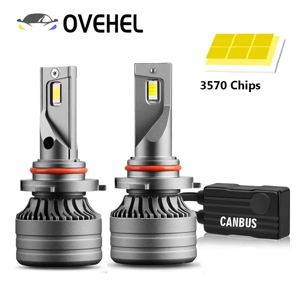 

2Pcs H4 LED H7 100W 30000LM Canbus H1 H8 H9 H11 LED 9005 HB3 9006 HB4 Car LED Light Headlight Turbo Fog Lamp 6000K 12V