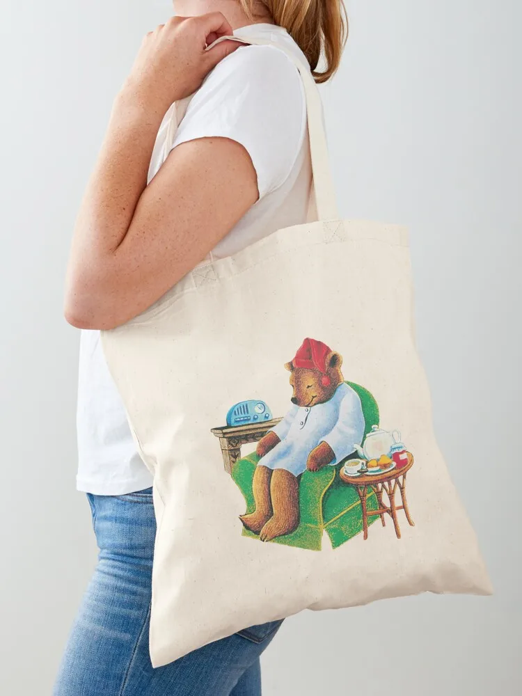 celestial seasoning sleepytime tea bear Tote Bag Women bags women bag Canvas Tote Bag