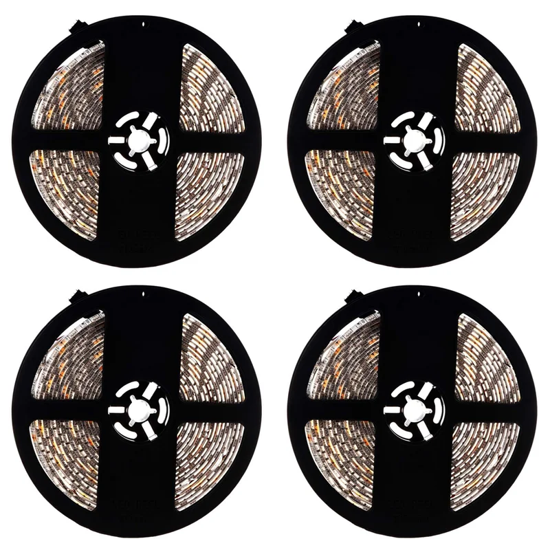 

ABFY-4X RGB 5M 5050 LED Strip Light Flexible 300 Leds SMD LED Tape Waterproof Epoxy