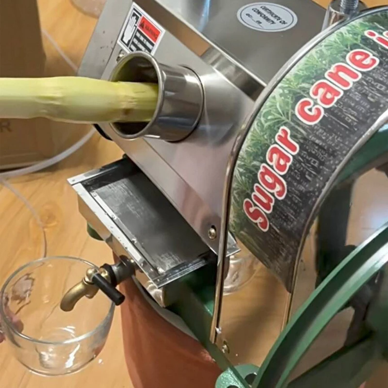 

Sugarcane Juicer Manual Stainless Steel Commercial Desktop Sugarcane Bagasse Juice Separator Juicer Sugar Cane Machine Crusher
