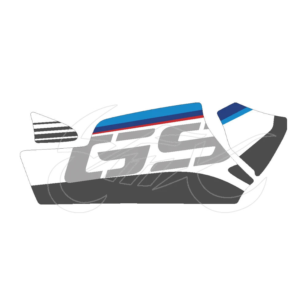 Moto Forcellone Adesivo Albero Rotante Forcellone Decalcomanie Misura per BMW R1200GS GSA 2013-2018 R1250GS GSA 2019-2021