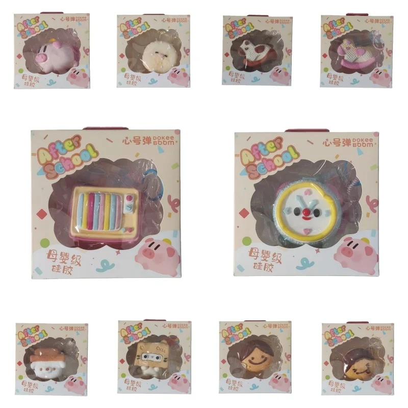 Zabawka antystresowa Kreskówkowy Zegar Świnka Gniotek Śliczna Miękka Powolna Antystresowa Zabawka Narzędzie dla Dzieci Prezent na Boże Narodzenie Urodziny