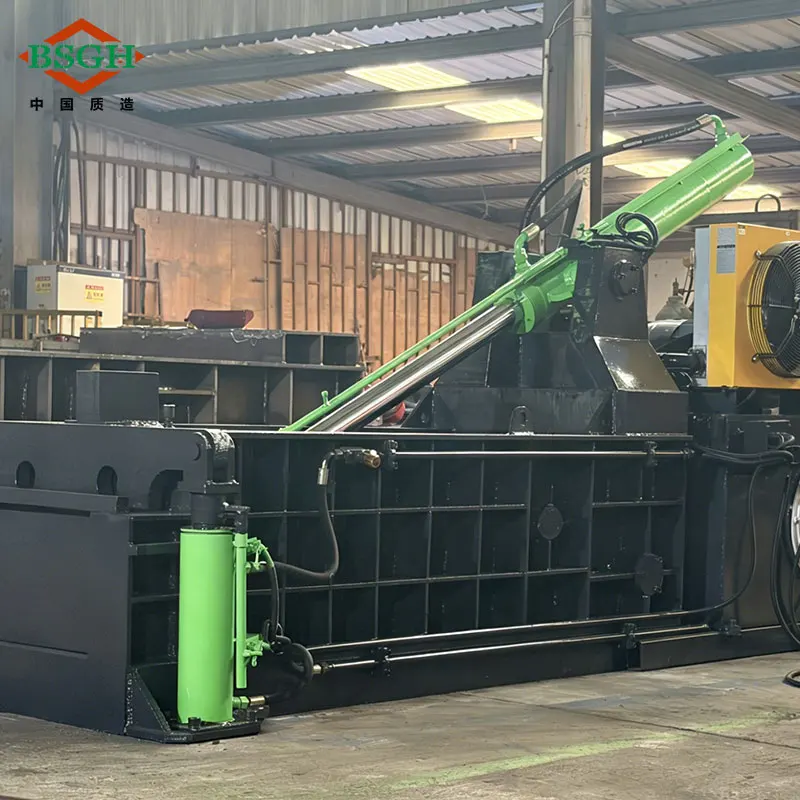 Recycling metal balers, hydraulic scrap metal balers, high-density iron, copper and aluminum packaging equipment