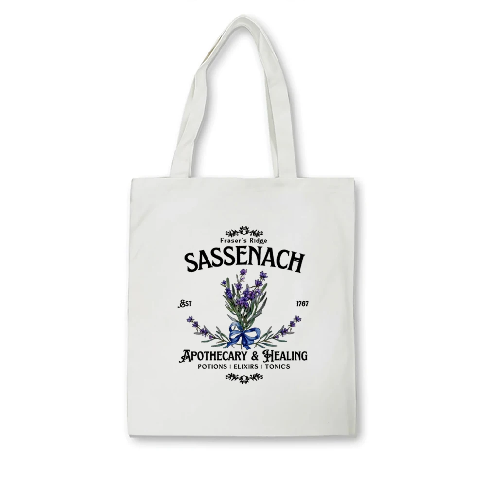 Sassenach tote bag Claire Fraser Outlander Book Series shoulder bag Jamie Fraser Fraser Ridge Clan Sassenach Fan Gift Outlander