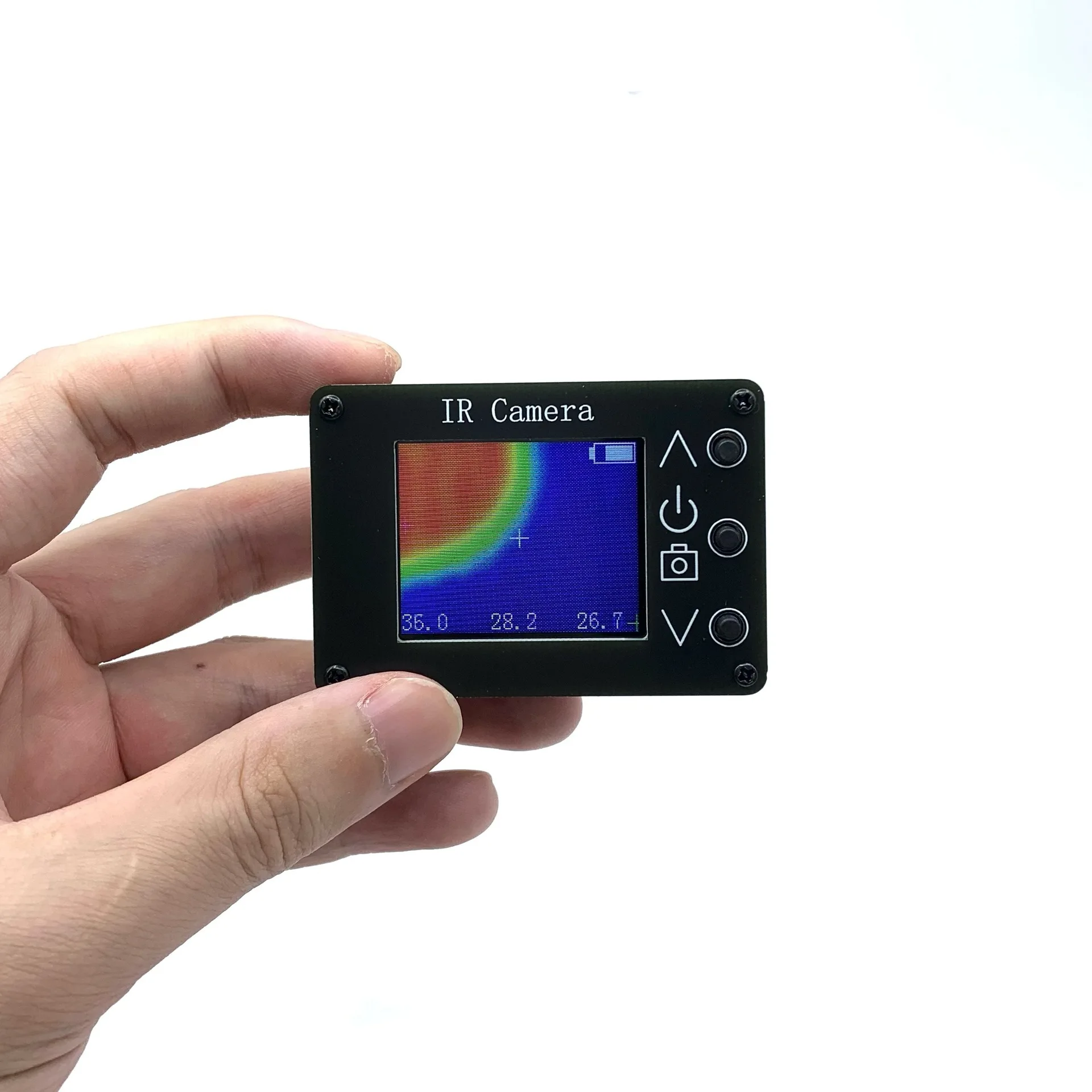 MLX90640 Draagbare warmtebeeldcamera Temperatuurmeting 1,8-inch TFT-scherm Kan foto's maken voor elektronisch onderhoud