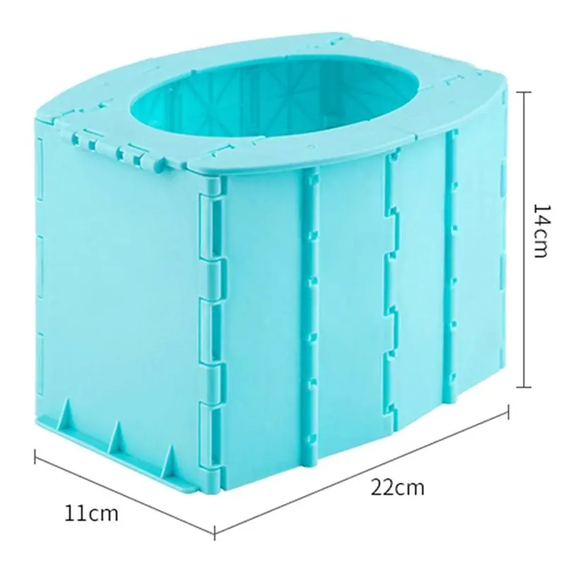FYBL-Car للسفر دلو التخييم للطي المرحاض صوان المحمولة في الهواء الطلق متعددة الوظائف رحلة المشي لمسافات طويلة للأطفال #6