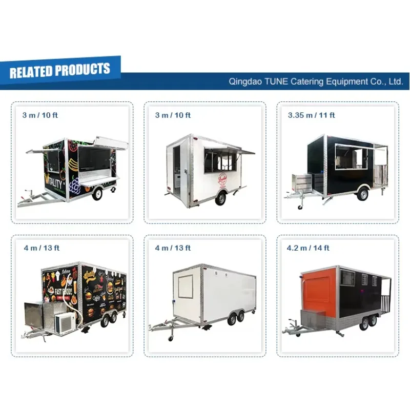Spacious Stylish Multi-Functional Outdoor Food Truck for Your Mobile Dining Experience