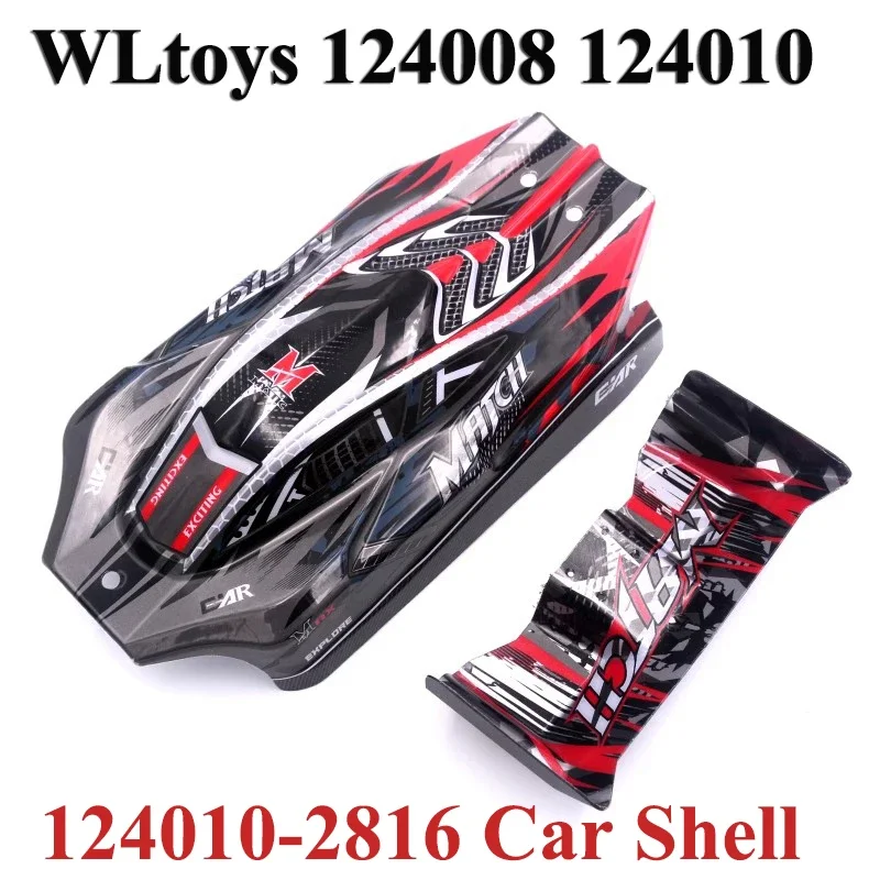 WLtoys 124010 124008 144001 124019 RC Car Parts Original Car Shell Tire Hub Front Rear Wheel Motor Steering Gear Screw