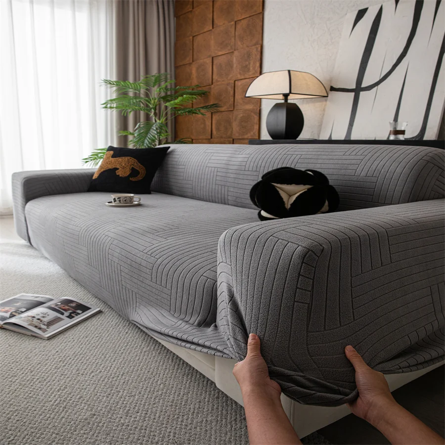 Four Seasons Universal Sofa Cover Sofa Towel Elastic Sofa Cover Non-slip Dustproof Fabric Sofa Cover