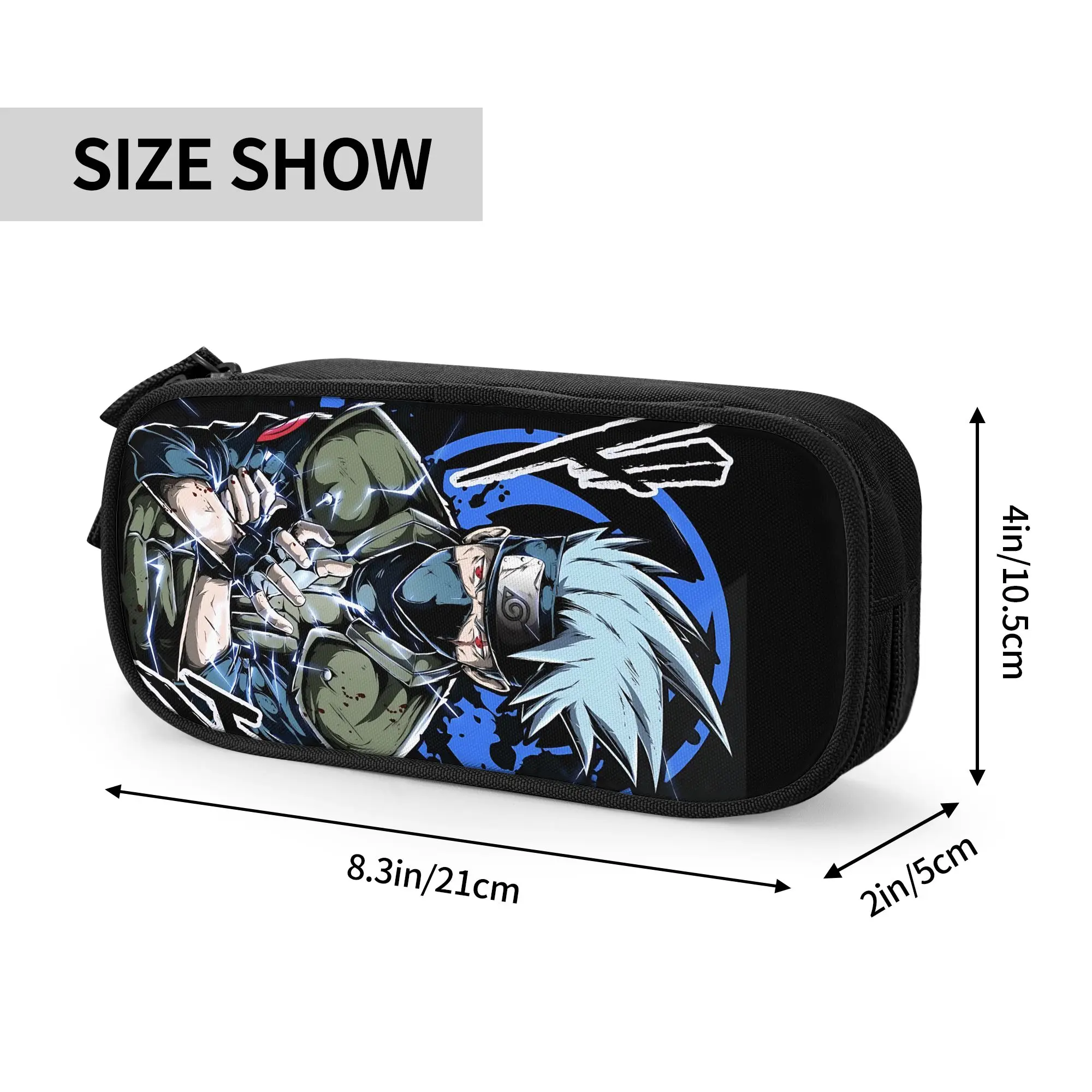Large Capacity Bags for Child Cartoon Naruto anime comic  School Pencil Bag for Boys Gilrs Kids