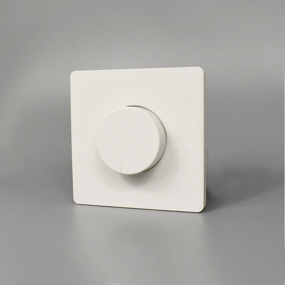 Noise-free Trailing Edge Dimmer 0-100% 300W Max. Light Switch for Dimmable LED/HV Halogen/Electronic Transformer/ Incandescent