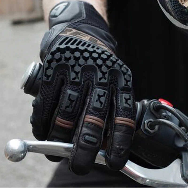 REVIT Sand 3 قفازات دراجة نارية تجريبية تعمل باللمس موتوكروس على الطرق الوعرة شارع المحرك الترابية ركوب الدراجة