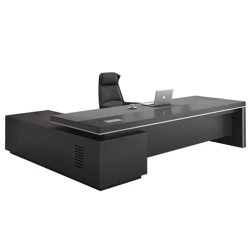

Modular Solid Wood Modern Luxury Office Workstation Desk-Economical Commercial Desk Extendable Features Factory Price