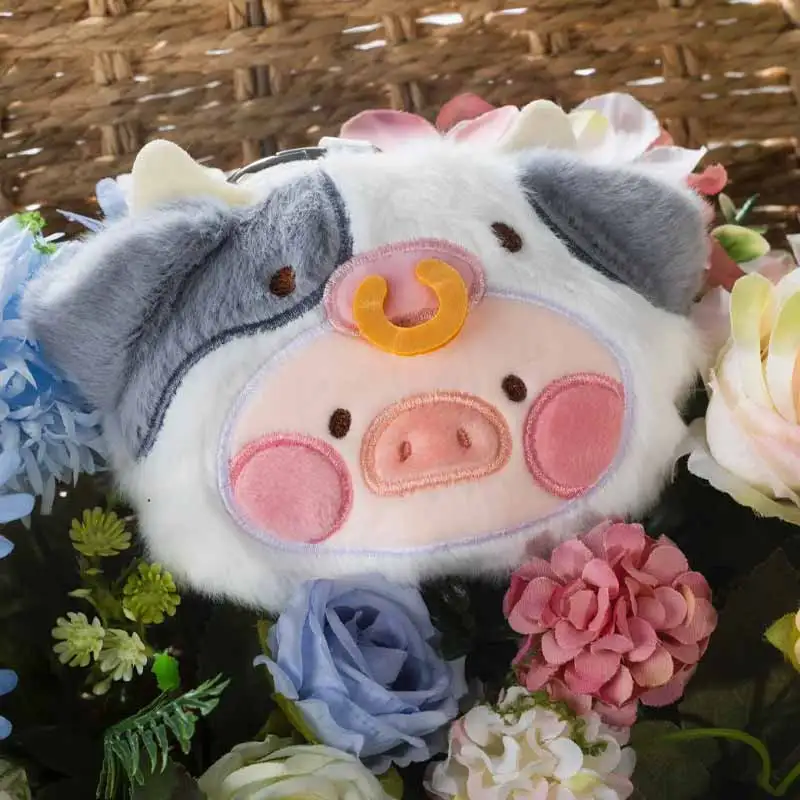 Lulu หมูสัตว์ Party ตุ๊กตาเหรียญ Series กล่องตาบอด Mystery กล่องกระเป๋าสตางค์จี้พวงกุญแจรวบรวมสาวของขวัญแปลกใจ