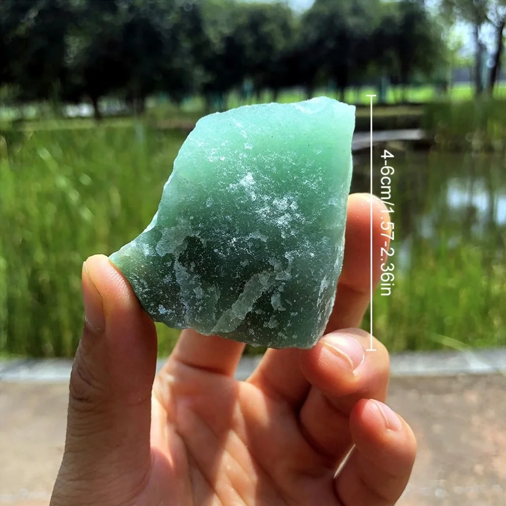 Milgreen Native Green Adventure Crystal Gemstone, A Gemstone That Attracts Wealth, A Spiritual Crystal That Helps Bring Wealth and Good Luck