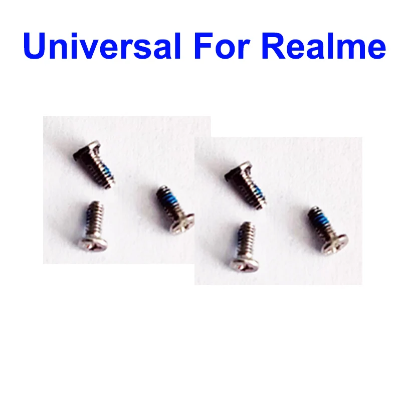 5PCS 10PCS Full Set Universal Screws For Realme All Models Mobile Phone Fixing Screws Kit Parts