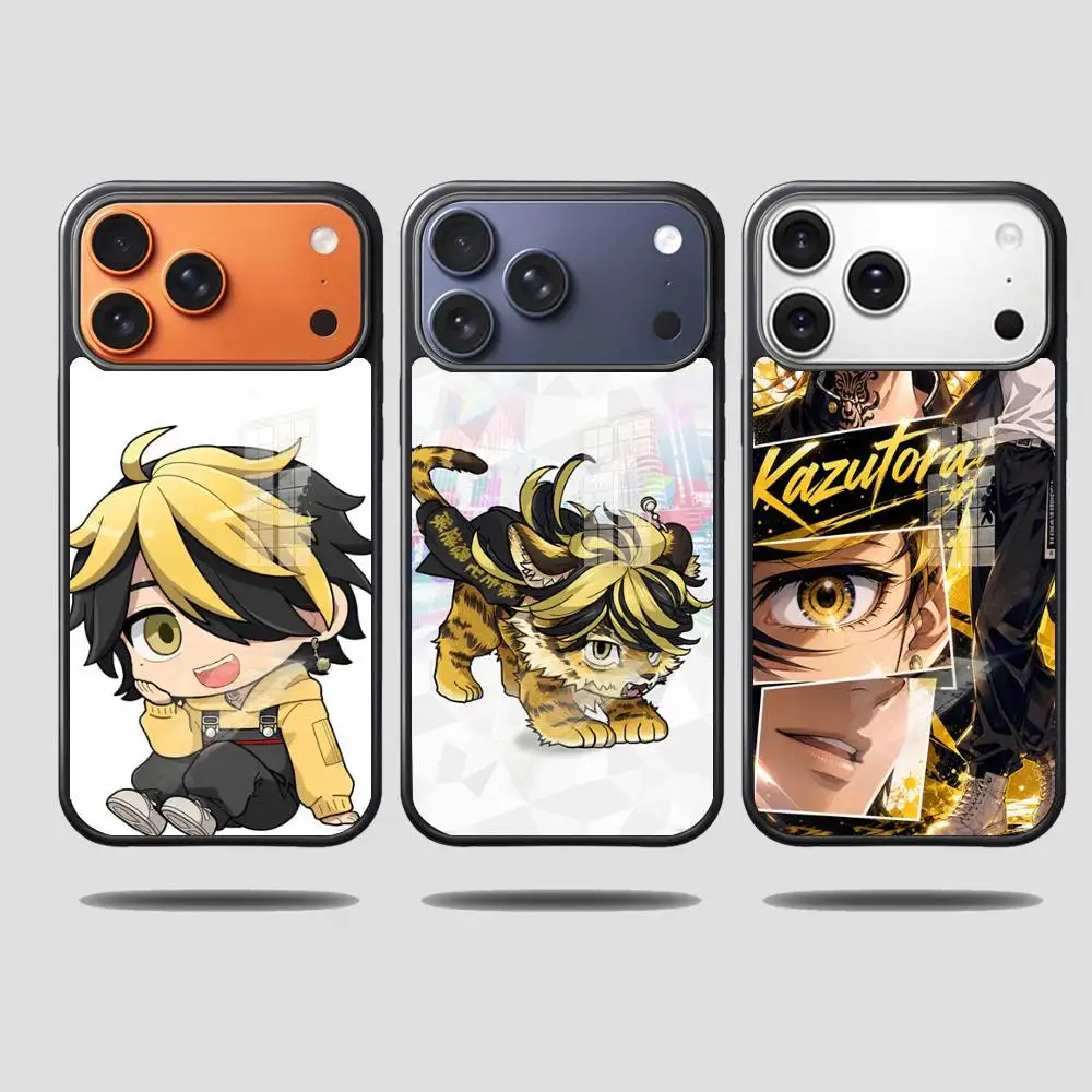 

Kazutora Hanemiya T-Tokyo R-Revengers Phone Cases For iPhone 17 16 15 14 13 12 11 Pro Max Ultra heat-dissipating magnetic case