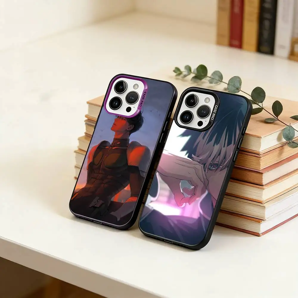 

K-8-Kaiju No Phone Case For iPhone 17,16,15,14,13,12,11 Plus,Pro Max,XS,Colored Silver Plated Inside Cover