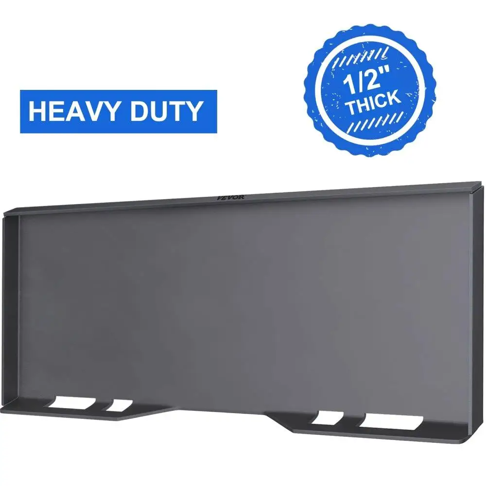 

Quick Loader Heavy Duty Skid Steer Mount Steel 3 Welding Rods Easy Welding or Bolting for Accessories 1/2