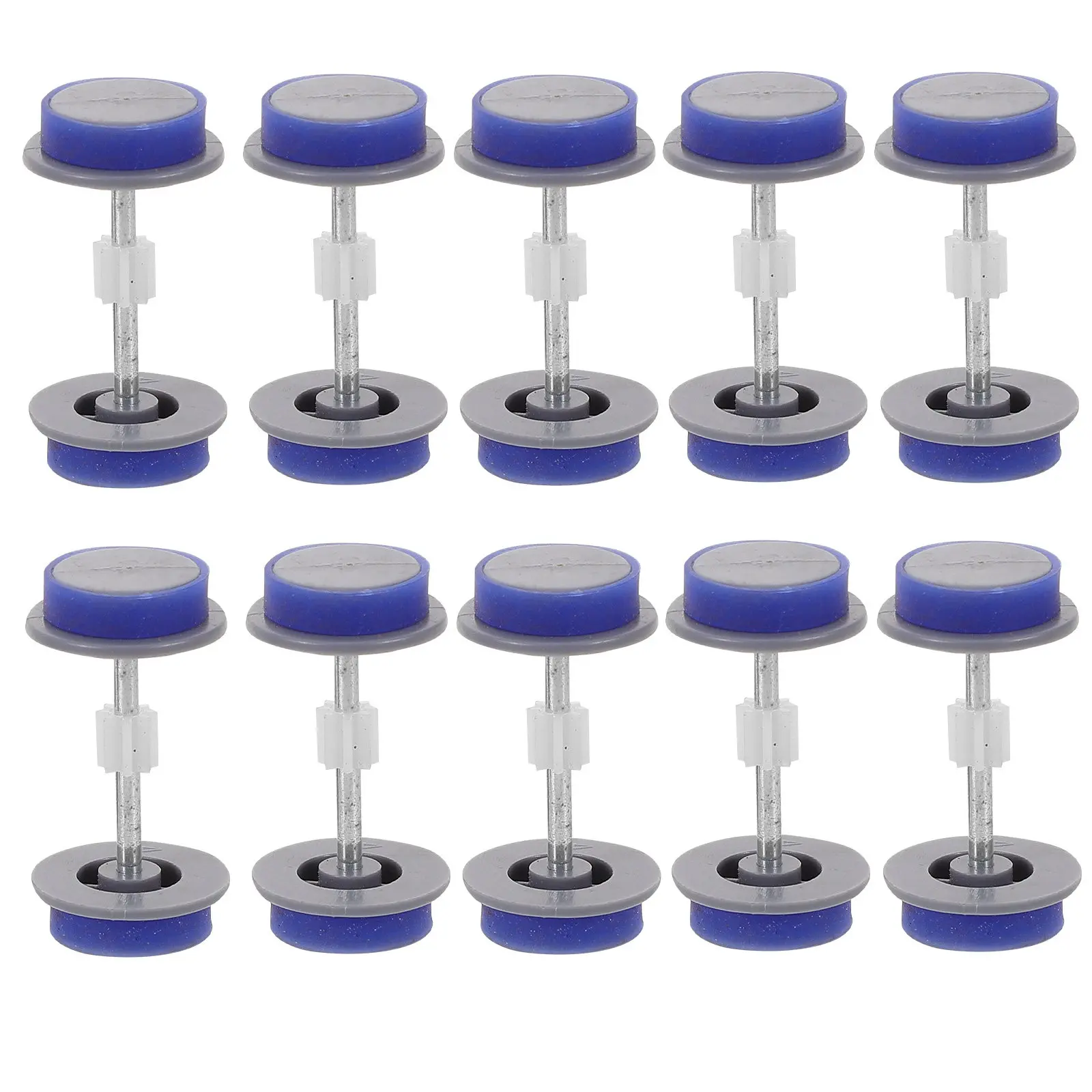 

15 шт. сменных пластиковых колес для поездов, аксессуары для сборки, оси для детских игрушечных поездов, комплектующие для наборов