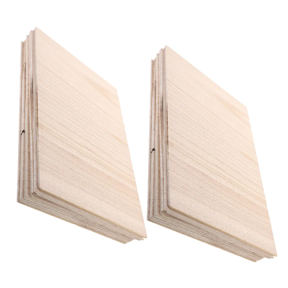 20Pcs Taekwondo Boards Portable Wood Karate Breaking Boards Training Practice Performing Punching Essential Wood Karate Board