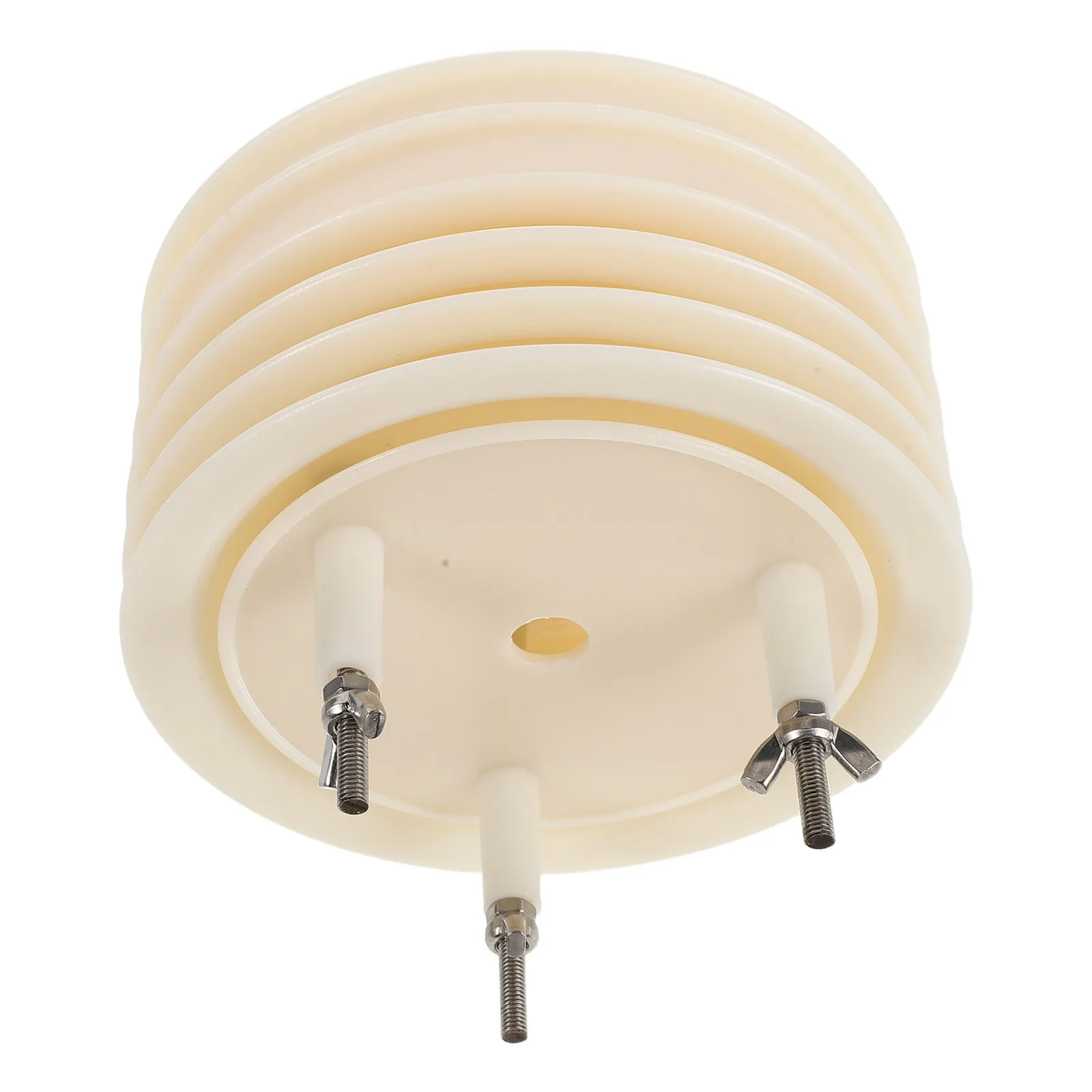Weather Sensors Cover 6-Layer Solar Radiation Shield Enclosure Temperature Humidity Outdoor Protection Professional Weather