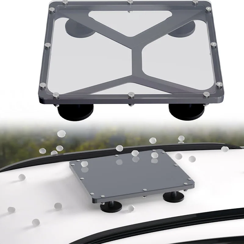 New Mini CarRoof Mount Magnetic Car Bracket Aluminum Alloy Parts Factory Anti-Hail