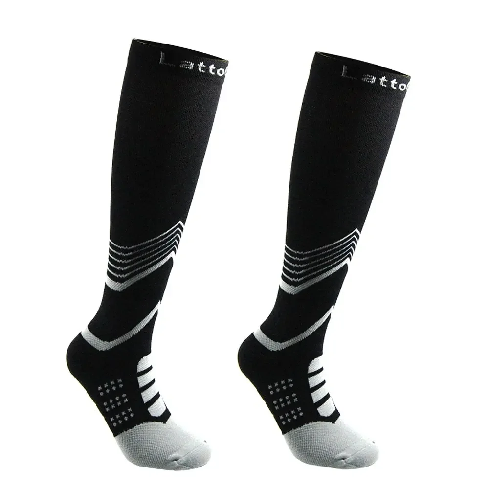 

Clearance Sale 2 Pairs/lot Knee High Compression Cycling Socks Great for Men Women Running Athletic